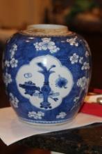 Antique Chinese Blue and White Jar