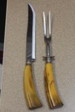 Bakelite Handle Carving Set