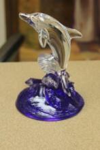 Art Glass Dolphin