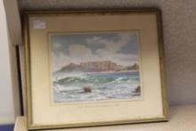 Framed Vintage Art Print