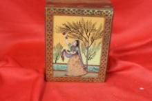 An Indian Inlaid Box