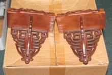 Pair of Chinese Wall Holder
