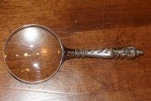 Sterling Handle Magnifying Glass