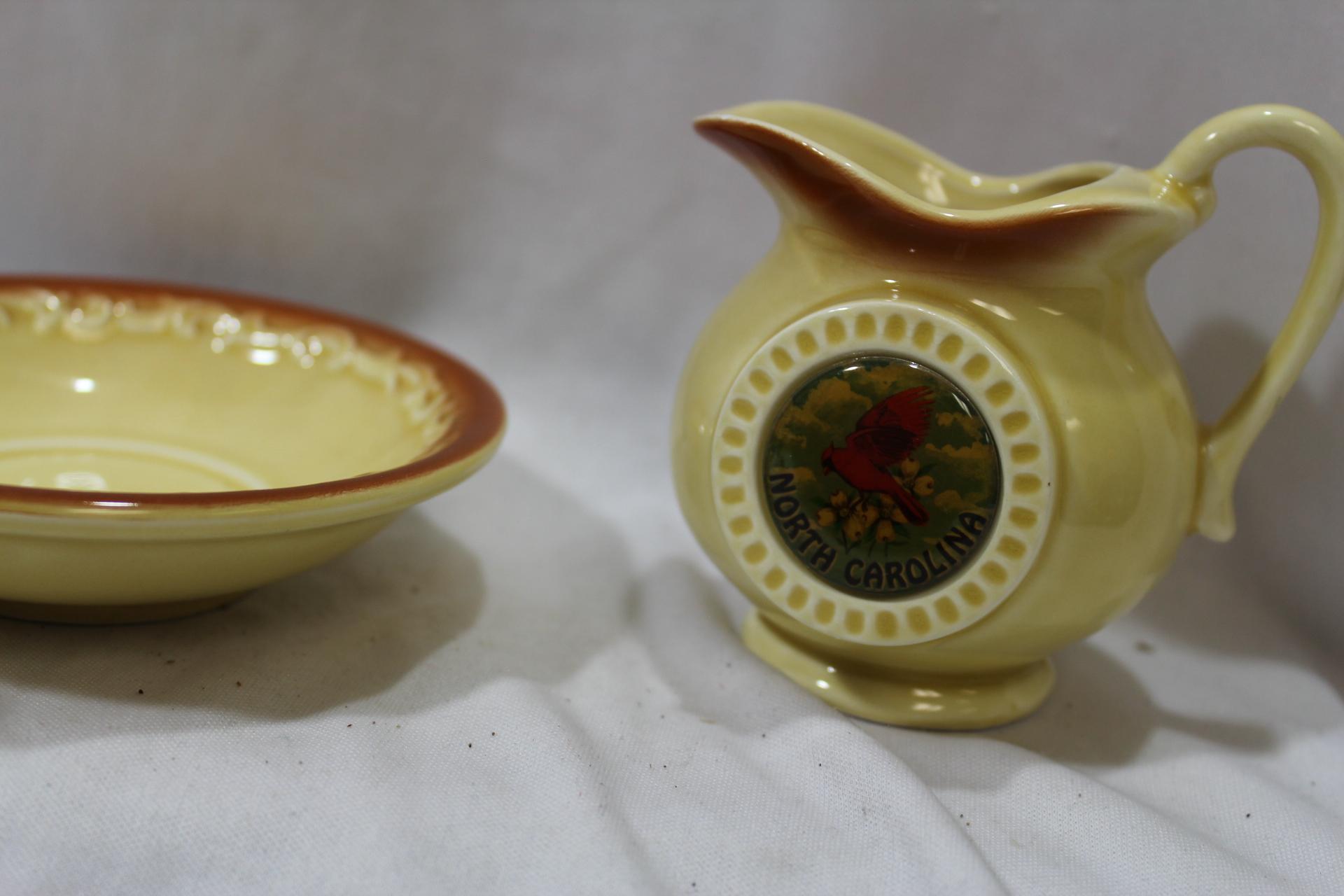 A Ceramic Pitcher and Undertray