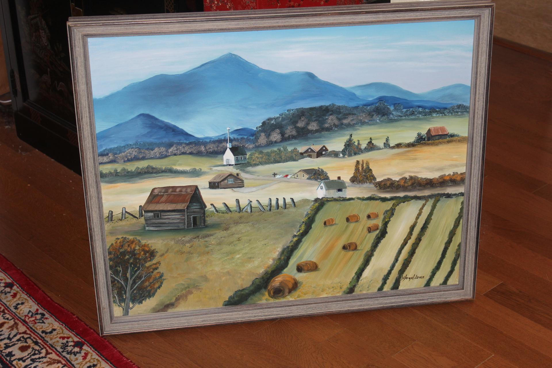 Oil on Canvas by Hazel Lover