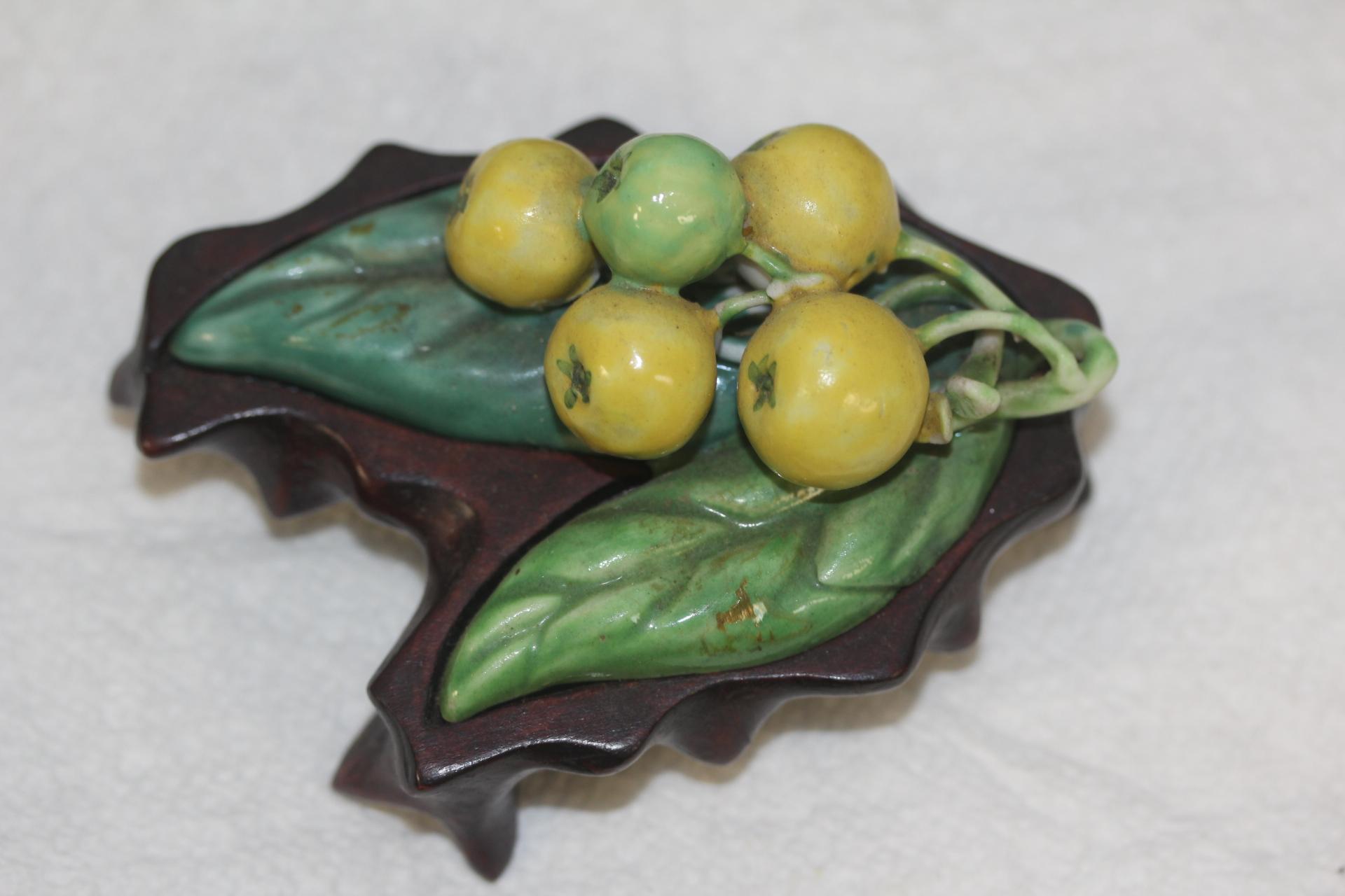Antique Chinese Fruit on a Stand