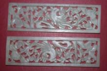 Pair of Jade Plaques