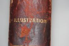 1910 French Illustration Hardcover Book