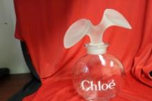 A Large Chloe Perfume Display Bottle