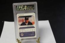 A Graded Joe Borchard Baseball Card