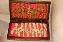 Chess Pieces and Ches Board