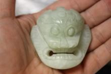 A Jade Belt Buckle