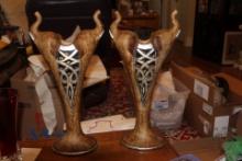 Decorative Elephant Form Candle Holders