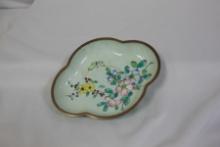 A Vintage Chinese Enamel Tray