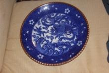 Japanese Blue and White Imari Charger