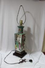 An Antique Chinese Famille Verte Vase