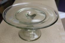 Glass Cake Plate