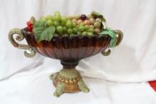 A Plastic Container and Fruits