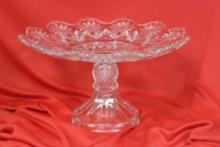 A Press Glass Compote