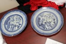 Lot of Two Chinese Export Plates