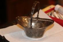 Antique Sterling Reticulated Basket