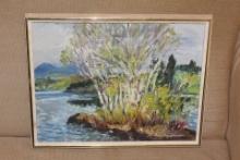 Oil on Board Painting by Lionel Fielding Downes