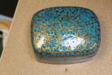 Paper Mache India Lacquer Box