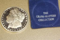 Silver Plated Copy of a Morgan Coin