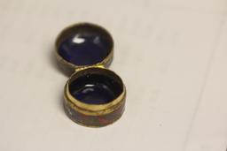 A Miniature Chinese Cloisonne Trinket Box
