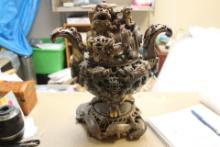 Large Soap Stone Urn