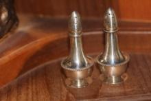 Pair of Small Sterling Salt and Pepper Shakers