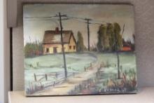 Oil on Wood