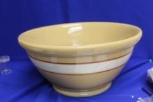 A Huge Unmarked Roseville Pottery Bowl