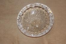 Marked Waterford Round Ashtray