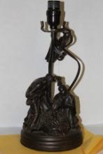 A Nativity Lamp Base