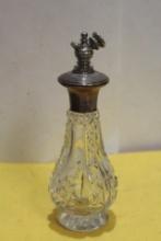 A Sterling Atomizer Glass Bottle
