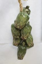 A Hanging Ceramic Fruit