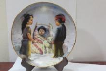 Native American Motif Collector's Plate by Perillo