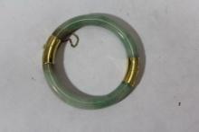 A 14Karat Gold Bangle Bracelet