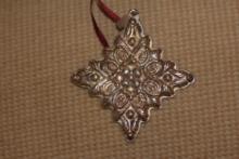 Reed and Barton Sterling Christmas Ornament