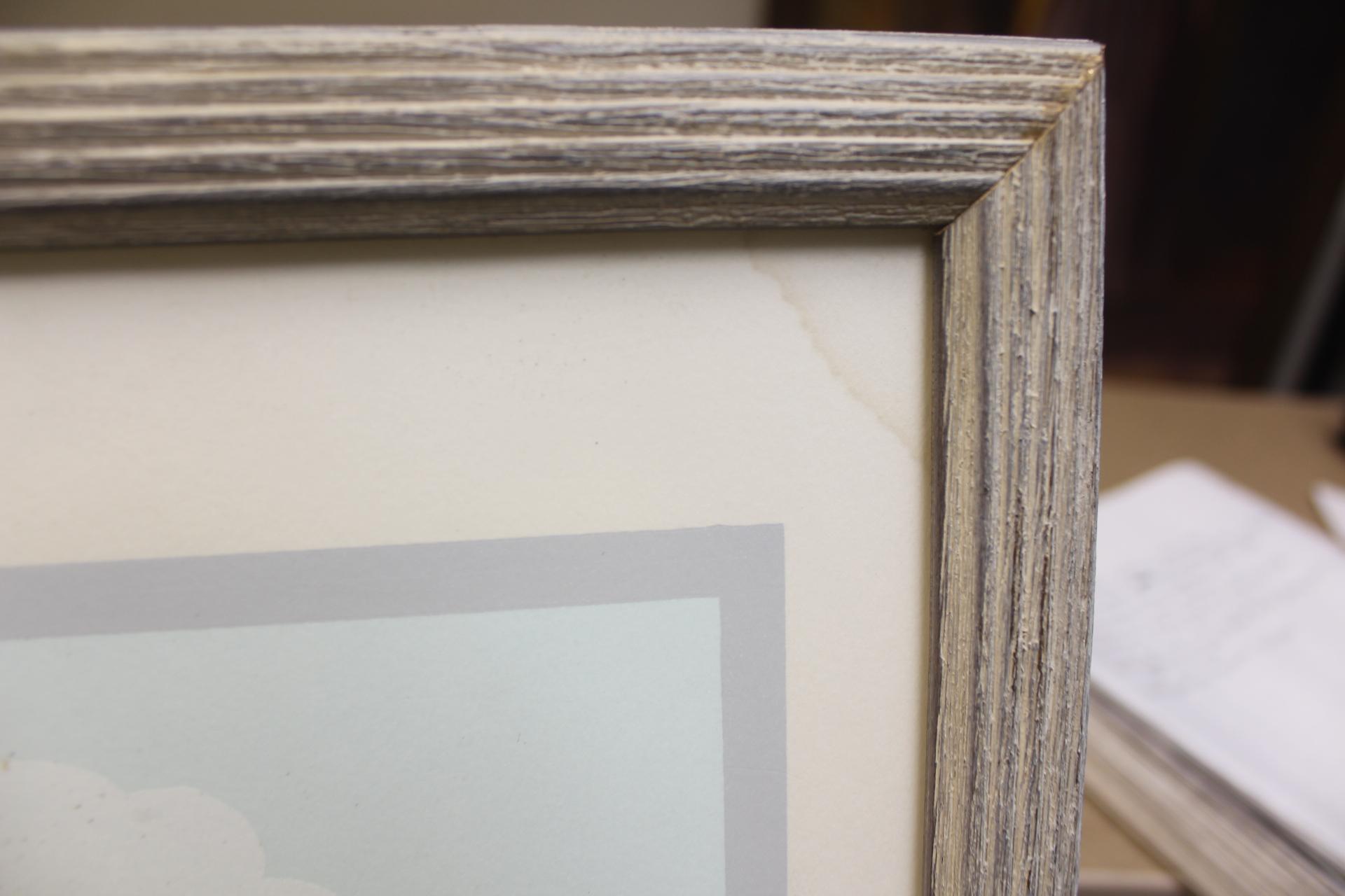 Kathrine Parker Framed Serigraph