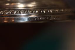 Sterling Rim Cream and Sugar Cointainers