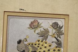 A Japanese Gold Gilted Panel