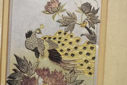 A Japanese Gold Gilted Panel