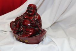 A Resin Buddha Figurine