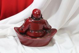 A Resin Buddha Figurine