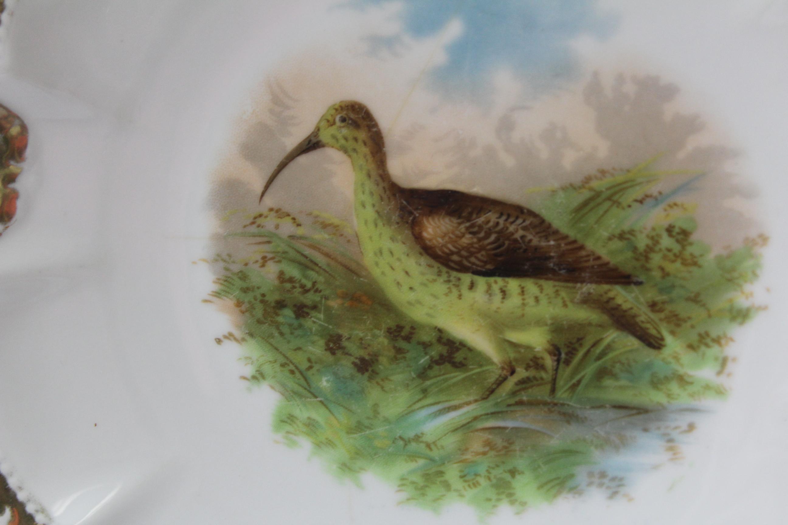 A Bavarian Bird Plate