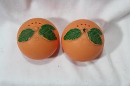 A vintage Hong Kong Salt and Pepper Shakers
