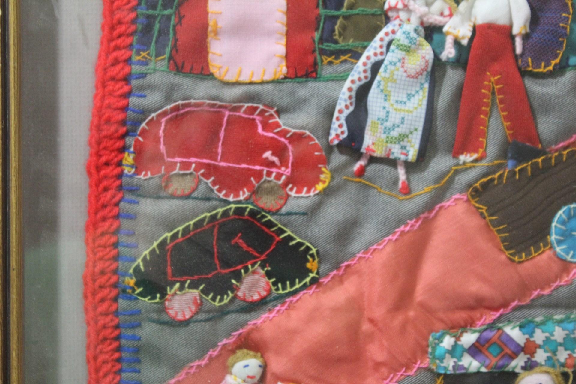A Handmade Folkart Crazy Quilt