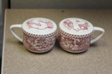English? Salt and Pepper Shakers